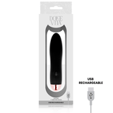 Vibrator Nr. 4 Silikon Schwarz Ø 2,6 cm – Ansicht 3