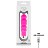 Vibrator Nr. 6 Silikon Rosa 13 x 2,8 cm – Ansicht 3