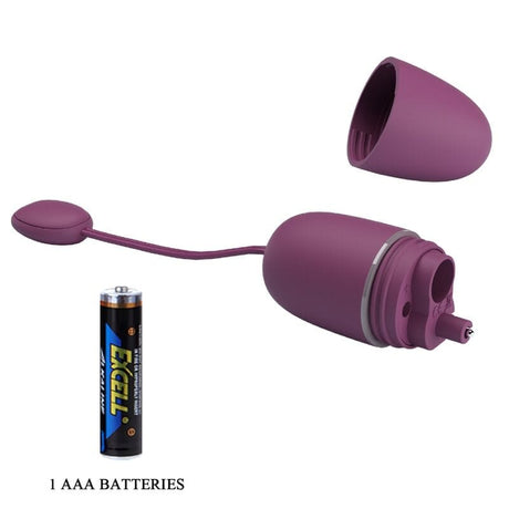Vibrator Nymph Vibrierendes Ei App-Gesteuert Lila