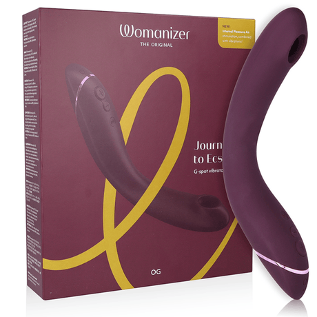 Vibrator Og g-Spot Aubergine 3 cm