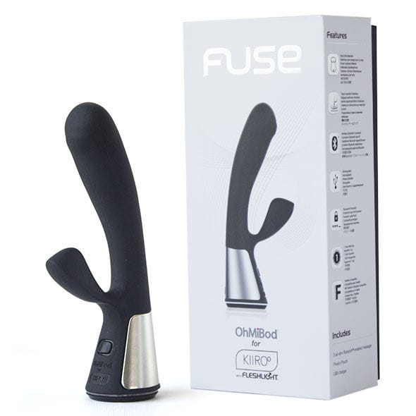 Vibrator Ohmibod Fuse App Fernbedienung Schwarz 3,4 x 3,4 cm