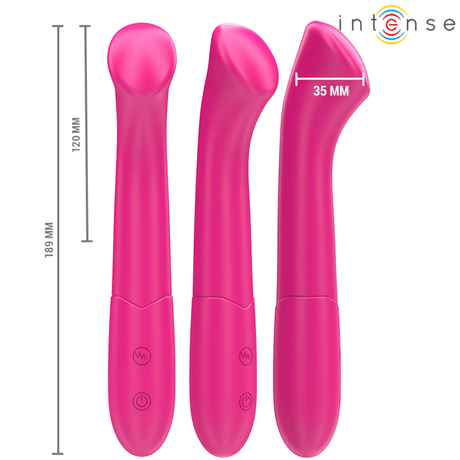 Vibrator Paty Flexibel 10 Vibrationen Modell 2 Rosa 19 cm
