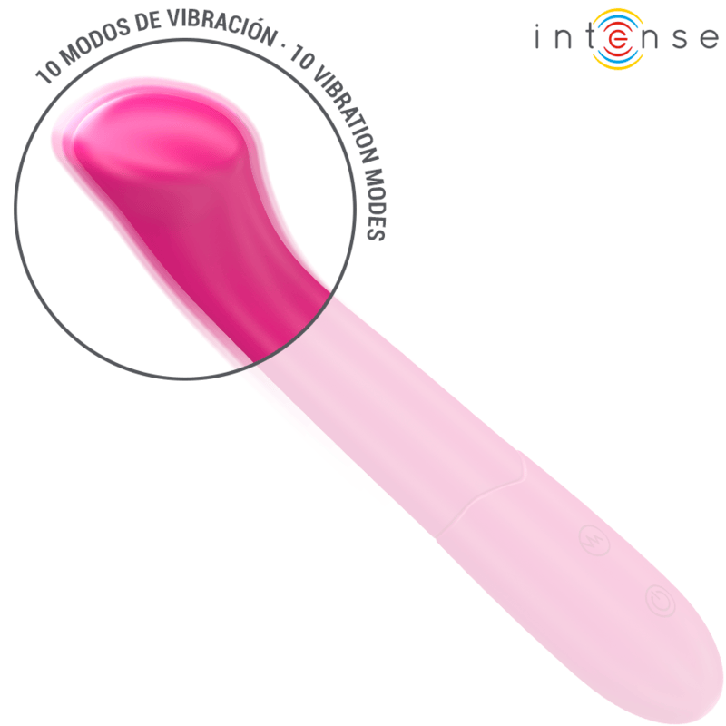 Vibrator Paty Flexibel 10 Vibrationen Modell 2 Rosa 19 cm