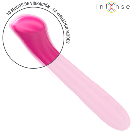 Vibrator Paty Flexibel 10 Vibrationen Modell 2 Rosa 19 cm