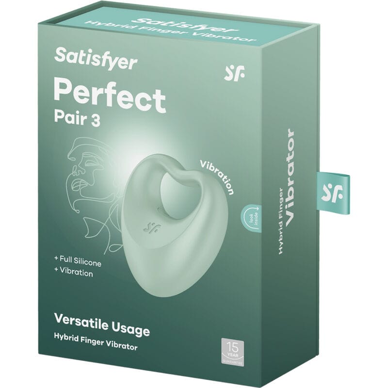 Vibrator Perfektes Paar 3 Grün 6 x 6 cm – Ansicht 6
