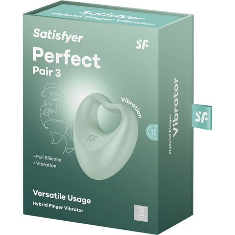 Vibrator Perfektes Paar 3 Grün 6 x 6 cm