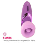 Vibrator Pleasure Sucker mit Saugfunktion Lila – Ansicht 5