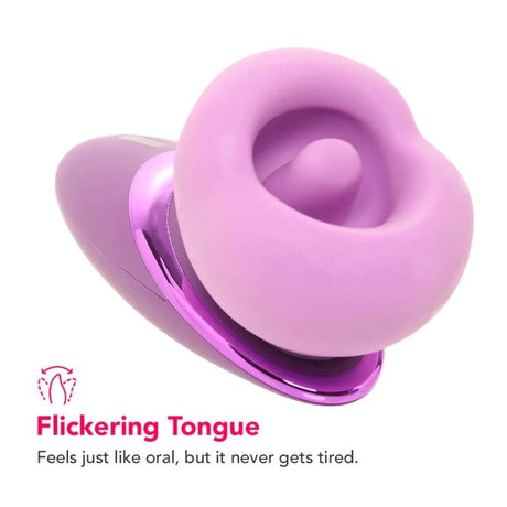 Vibrator Pleasure Sucker mit Saugfunktion Lila