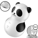 Vibrator Pocket Panda Stimulator & Schwarz Weiss