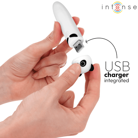 Vibrator Poh Panda Vibrierender Bullet USB Wiederaufladbar 2,2 x 2,2 cm