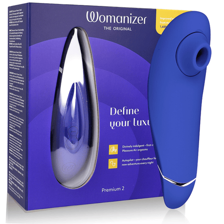 Vibrator Premium 2 Klitoralstimulator Blaubeere