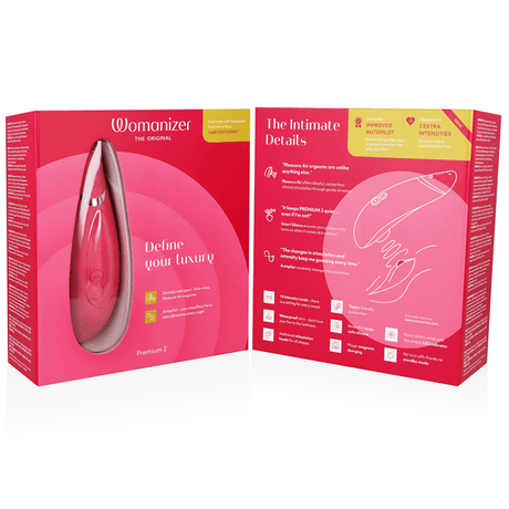 Vibrator Premium 2 Klitoralstimulator Himbeere