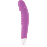 Vibrator Realistic Pleasure Silikon Lila Ø 3,1 cm – Ansicht 3