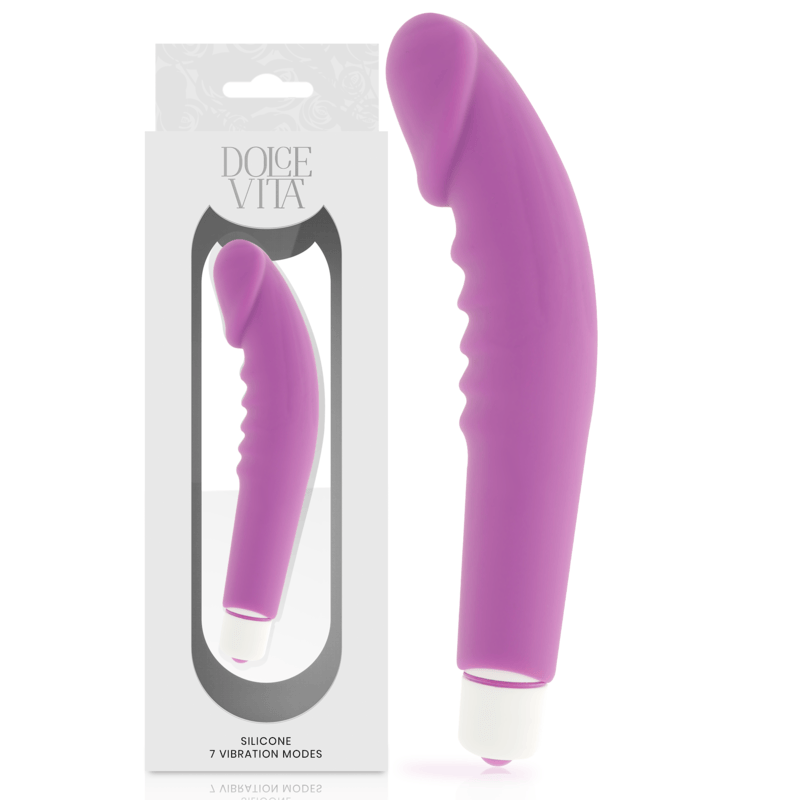 Vibrator Realistic Pleasure Silikon Lila Ø 3,1 cm