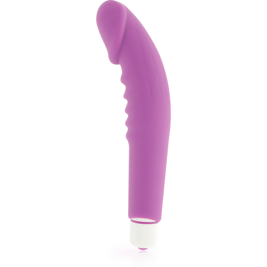 Vibrator Realistic Pleasure Silikon Lila Ø 3,1 cm – Ansicht 2