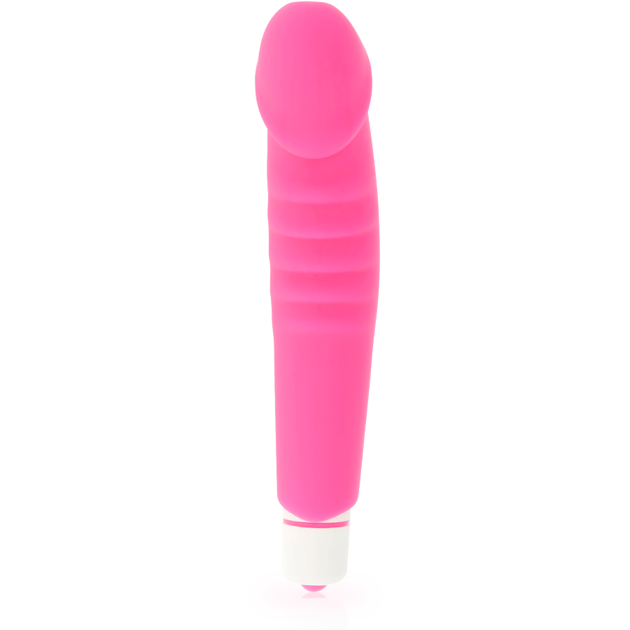 Vibrator Realistic Pleasure Silikon Pink Ø 3,1 cm – Ansicht 3