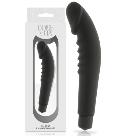 Vibrator Realistic Pleasure Silikon Schwarz Ø 3,1 cm