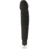 Vibrator Realistic Pleasure Silikon Schwarz Ø 3,1 cm – Ansicht 4