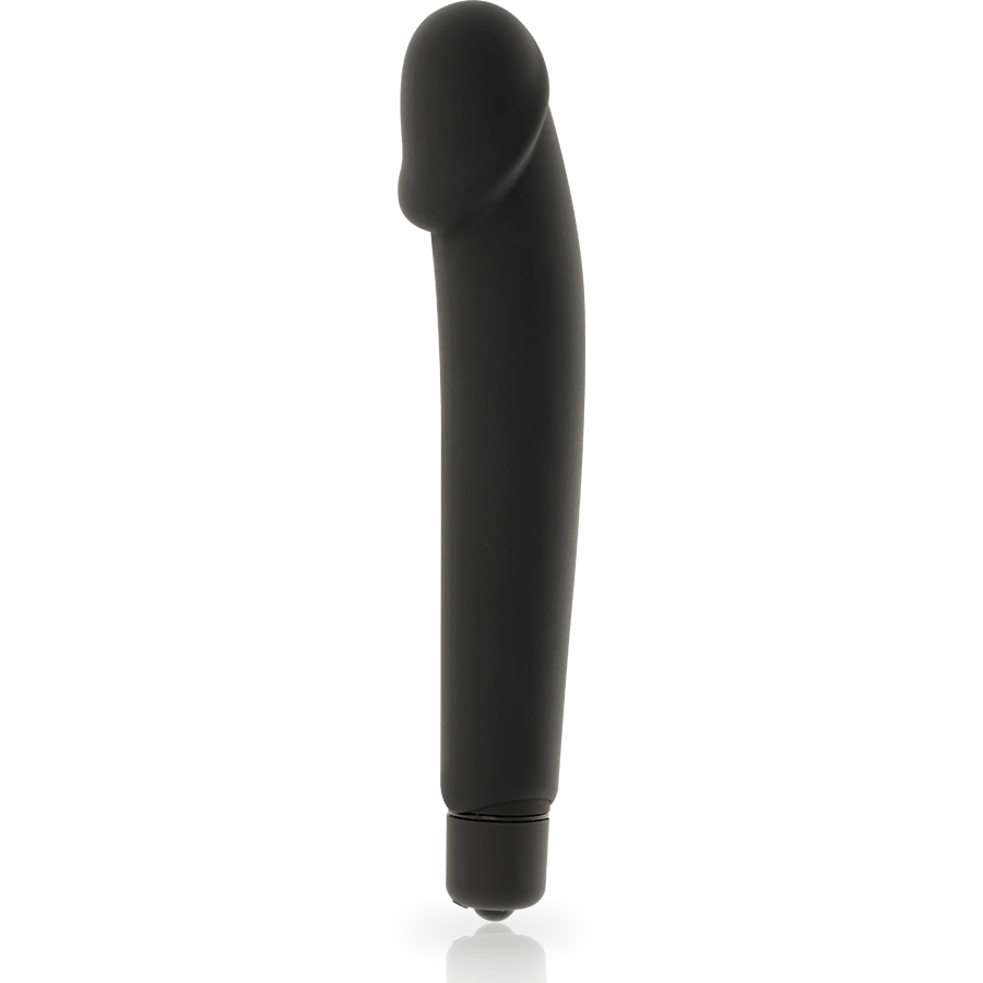 Vibrator Realistic Silikon Schwarz Ø 3,1 cm – Ansicht 3