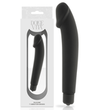 Vibrator Realistic Silikon Schwarz Ø 3,1 cm