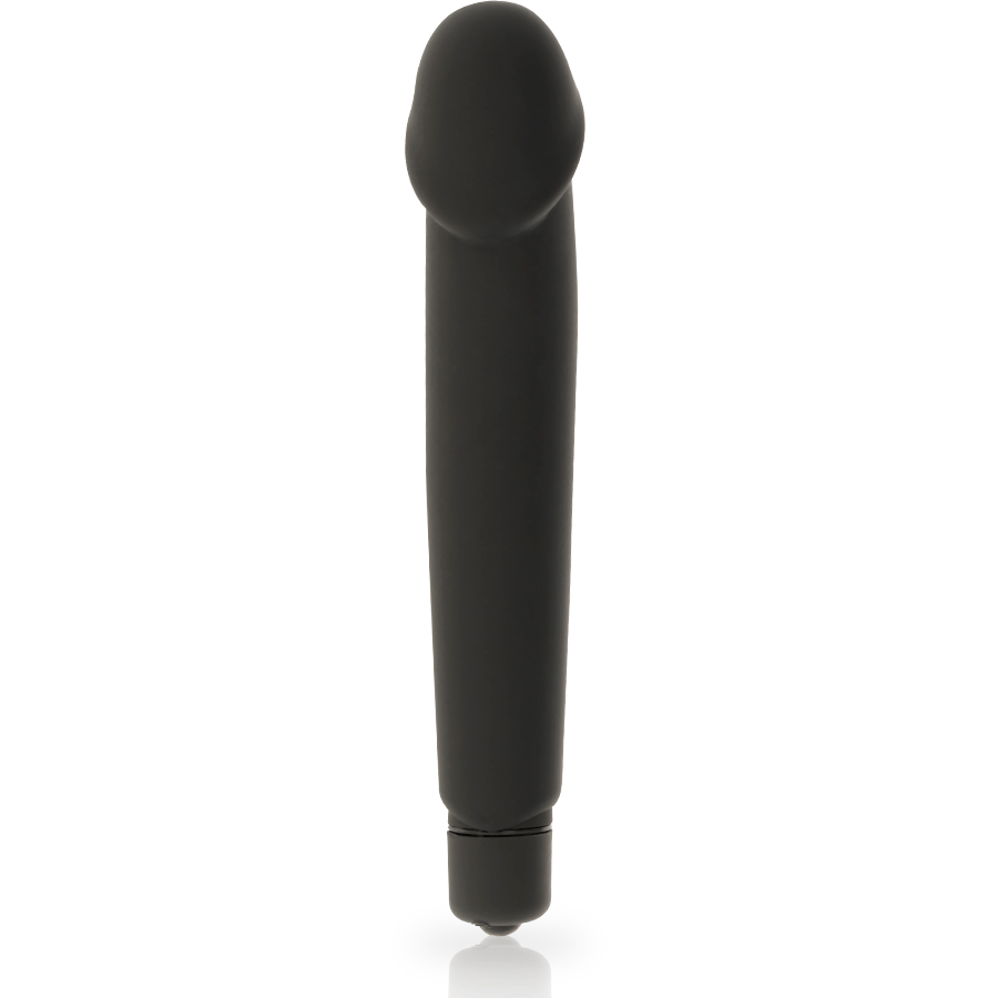Vibrator Realistic Silikon Schwarz Ø 3,1 cm – Ansicht 4
