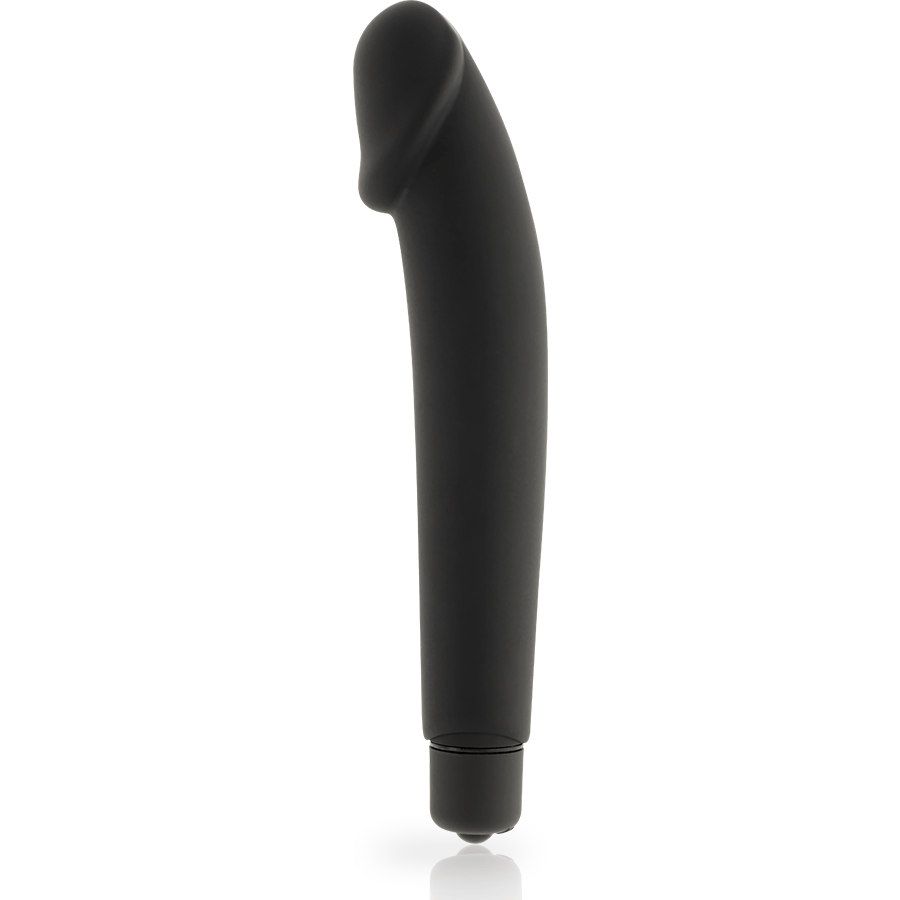 Vibrator Realistic Silikon Schwarz Ø 3,1 cm – Ansicht 2