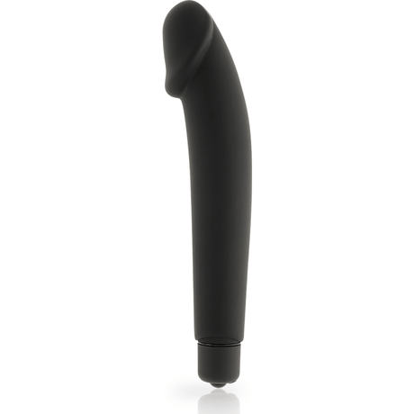 Vibrator Realistic Silikon Schwarz Ø 3,1 cm