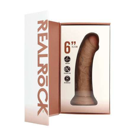 Vibrator realistisch gebogen Hautfarbe 15 x Ø 3 cm – Ansicht 15