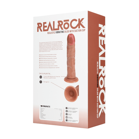 Vibrator realistisch gebogen Hautfarbe 20 x Ø 4 cm – Ansicht 10