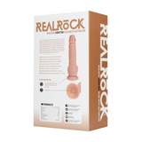Vibrator realistisch gerade mit Hoden Hautfarbe 14 x Ø 3 cm – Ansicht 3