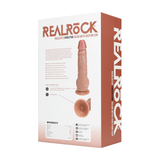 Vibrator realistisch gerade mit Hoden Hautfarbe 18 x Ø 5 cm – Ansicht 10