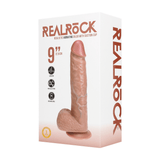 Vibrator realistisch gerade mit Hoden Hautfarbe 18 x Ø 5 cm – Ansicht 9