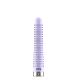 Vibrator Retro Joplin geriffelt Violett 15,5 cm