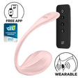 Ribbed Petal G-Punkt-Vibrator mit App-Steuerung Rosé
