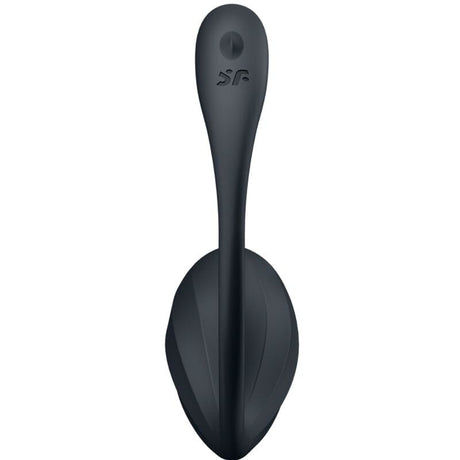 Vibrator Ribbed Petal g Point Stimulator Fernbedienung Schwarz Kostenlose App