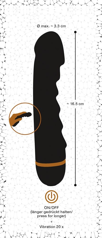 Vibrator Rippe 16,5 x 3,3 cm