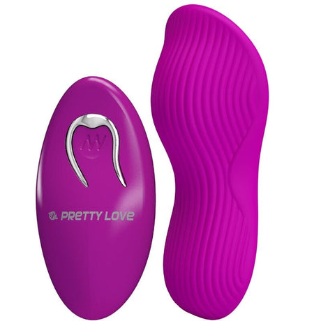 Vibrator Romario Auflegbarer Klitoris-Stimulator mit Fernbedienung Rosa