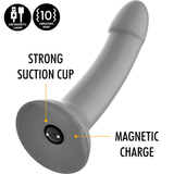 Vibrator Rune Majestic S Watchme Wireless Technology kompatibel Silber 12,5 x 3,5 cm – Ansicht 2