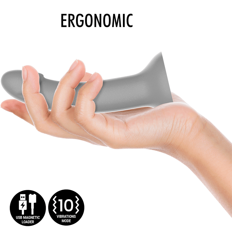 Vibrator Rune Majestic S Watchme Wireless Technology kompatibel Silber 12,5 x 3,5 cm – Ansicht 5
