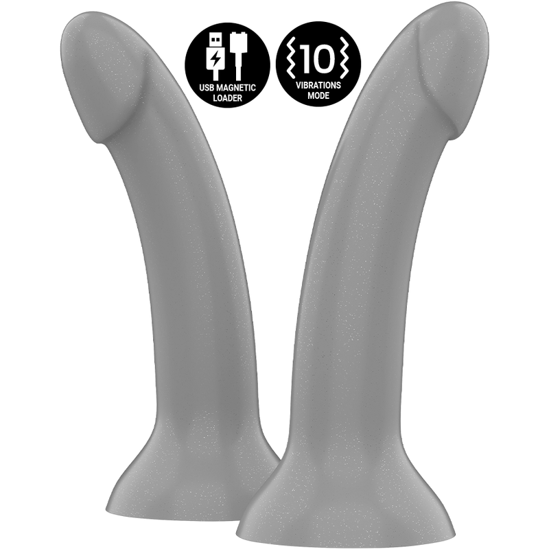 Vibrator Rune Majestic S Watchme Wireless Technology kompatibel Silber 12,5 x 3,5 cm – Ansicht 7