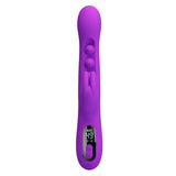 Vibrator Sabien Rabbit mit Klopf-Stimulation und LED Lila – Ansicht 7
