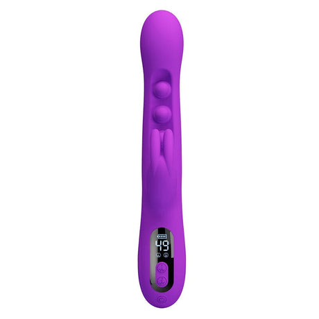 Vibrator Sabien Rabbit mit Klopf-Stimulation und LED Lila