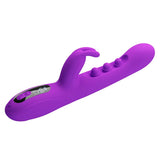 Vibrator Sabien Rabbit mit Klopf-Stimulation und LED Lila – Ansicht 3
