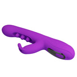 Vibrator Sabien Rabbit mit Klopf-Stimulation und LED Lila – Ansicht 5