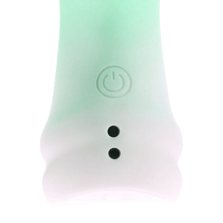 Vibrator Smooth aus Silikon Mintgrün 10,5 x 3,3 cm – Ansicht 5
