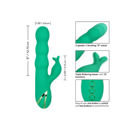 Vibrator Sonoma Satisfier Grün 12,75 x 3,25 cm