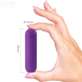 Vibrator Splash Joline Bullet Silikon Fernbedienung 10 Vibrationen Lila 6.5 x 1.5 cm