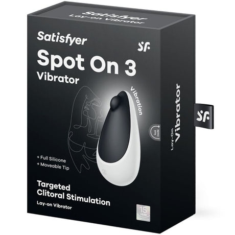 Vibrator Spot On 3 Schwarzer Klitorasstimulator