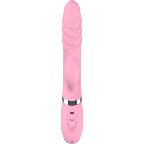 Vibrator & Stoßung mit Rosa Wärmeeffekt -Zunge
