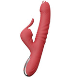 Vibrator Suck & Sauger mit Stimulierender Zunge Burgund